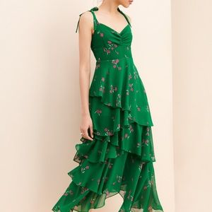 Flynn Skye Leona Midi Dress NWT XS $218